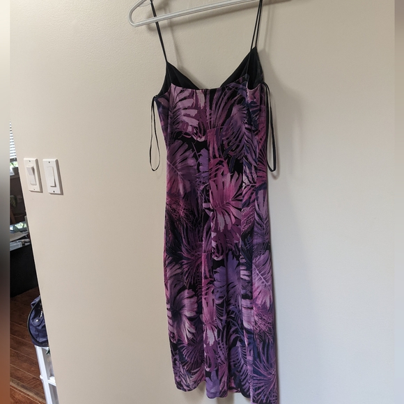 Vintage Y2K black and pink printed dress - Picture 6 of 8